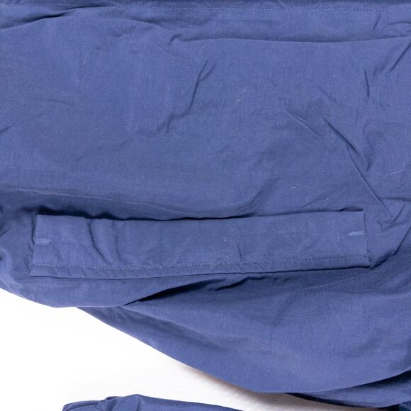 Vintage 90s Nautica Challenge XCVII Windbreaker Jacket L Navy Red Sailing Logo - Picture 2 of 7